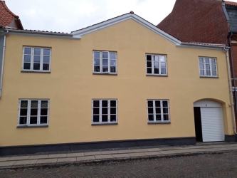 Maling af facade i Ringsted