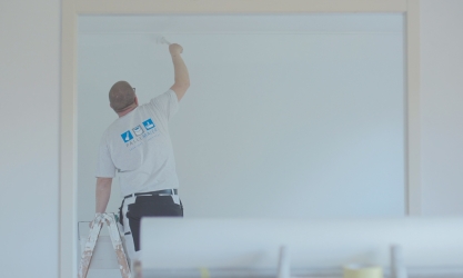 Maling af sommerhus i Ringsted