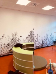 Opsætning af tapet natur