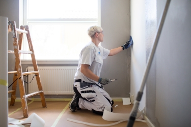 Opsætning af tapet i Ringsted